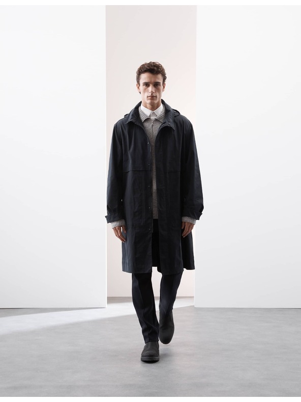 Marks & Spencer Ravne trenirke Pintuck z visokim deležem bombaža Marks & Spencer črna