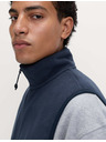 Marks & Spencer Mikro flis telovnik z ovratnikom Marks & Spencer mornarsko modra