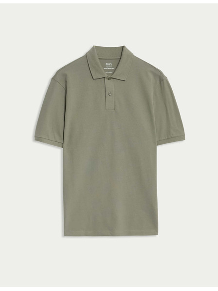 Marks & Spencer Polo majica The Ultimate Pique Marks & Spencer zelena
