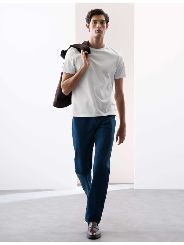 Marks & Spencer Majica iz čiste Supima® bombažne tkanine, 3 kosi Marks & Spencer mornarsko modra