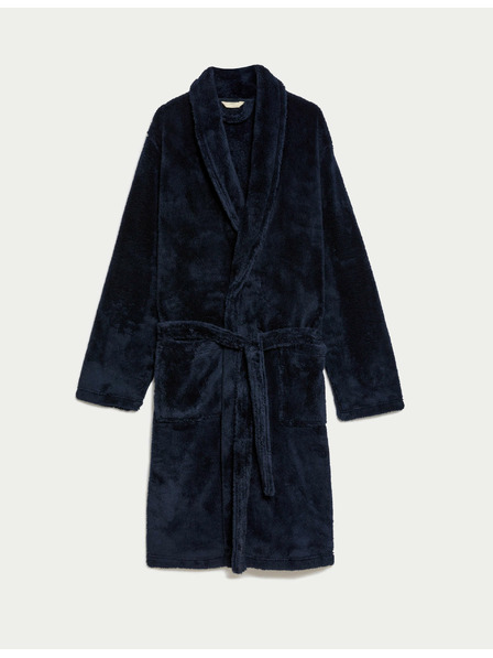 Marks & Spencer Flis kopalni plašč Supersoft Marks & Spencer mornarsko modra