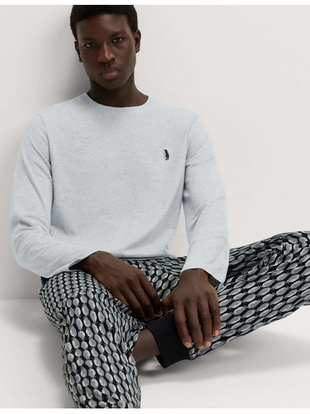 Marks & Spencer Pižama iz čiste bombažne tkanine z motivom pingvinov Marks & Spencer siva