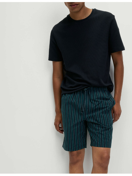 Marks & Spencer Pižama iz čiste bombažne tkanine z vaflasto teksturo Marks & Spencer mornarsko modra