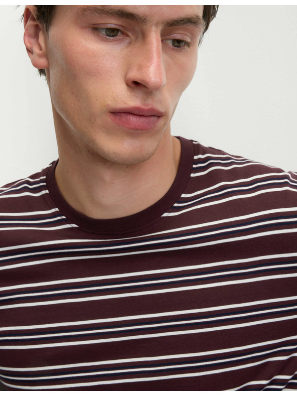 Marks & Spencer Pižama iz čiste bombažne tkanine z vaflasto teksturo Marks & Spencer rdeča