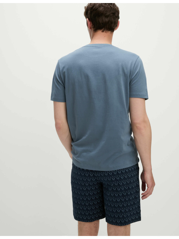 Marks & Spencer Pižama iz čiste bombažne tkanine z motivom jelena Marks & Spencer modra