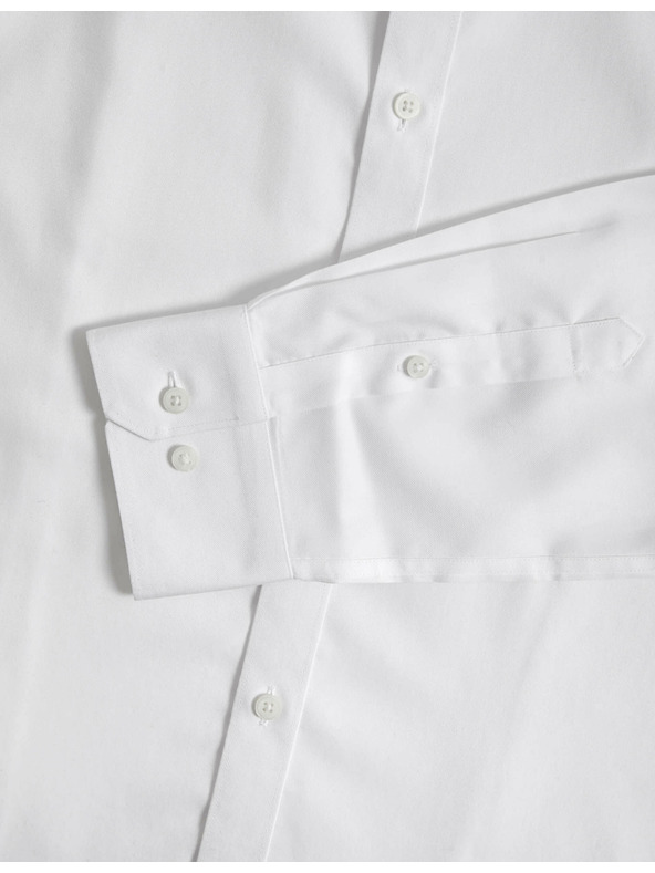 Marks & Spencer Srajca iz bombaže klasičnega kroja z nezmečkljivo obdelavo Marks & Spencer bela