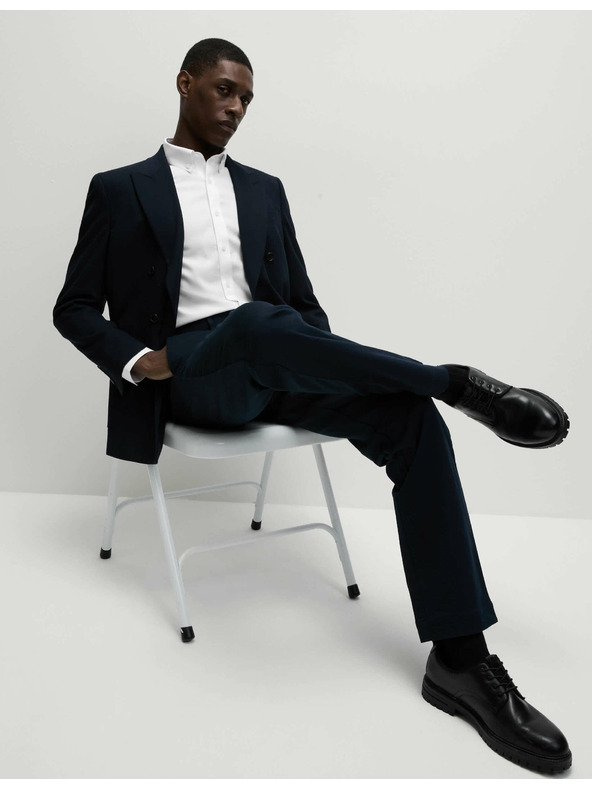 Marks & Spencer Srajca iz čiste bombaže klasičnega kroja z nezmečkljivo obdelavo Marks & Spencer bela