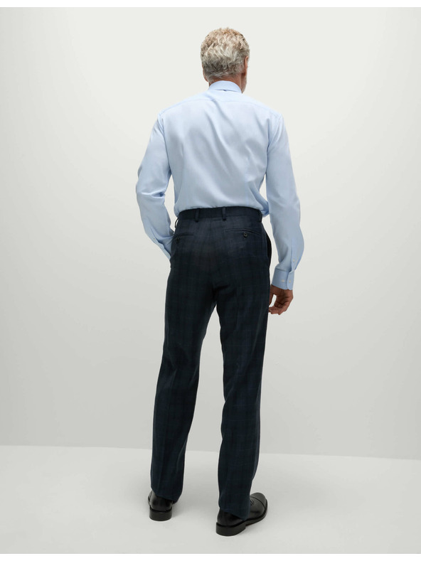 Marks & Spencer Srajca ozkega kroja in kravata, enostavno likanje Marks & Spencer modra