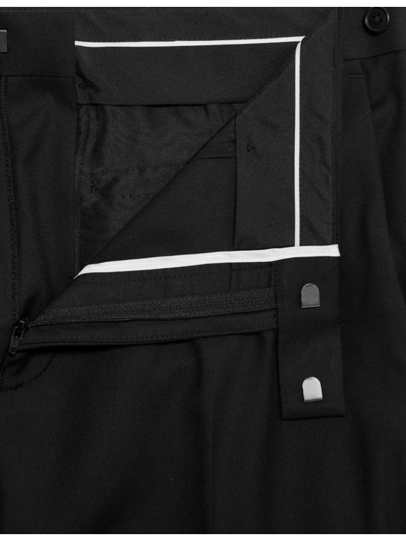 Marks & Spencer Smoking hlače ozkega kroja z elastiko Marks & Spencer črna