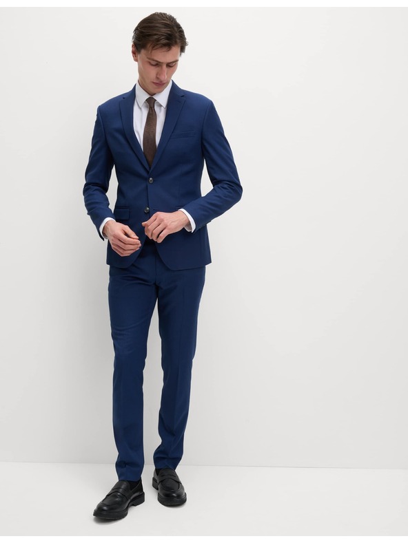 Marks & Spencer Zelo ozko oblačno suknjič Marks & Spencer mornarsko modra