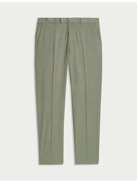 Marks & Spencer Ozke oblačne hlače Marks & Spencer zelena