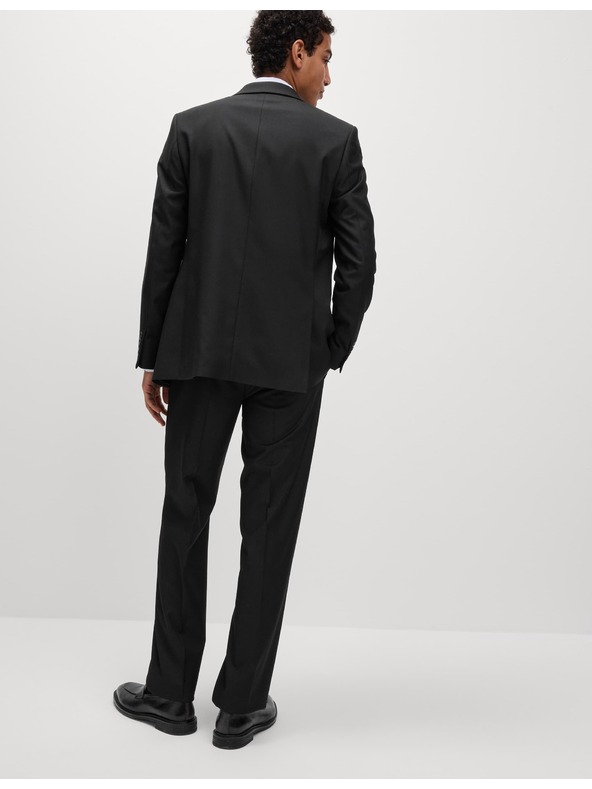 Marks & Spencer Klasične oblačne hlače Marks & Spencer črna