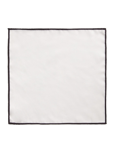 Marks & Spencer Svileni žepni robček iz čiste svile Marks & Spencer bela