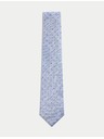 Marks & Spencer Pikčasta kravata iz čiste svile Marks & Spencer modra