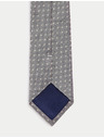 Marks & Spencer Kravata iz čiste svile z geometrijskim vzorcem Marks & Spencer rjava