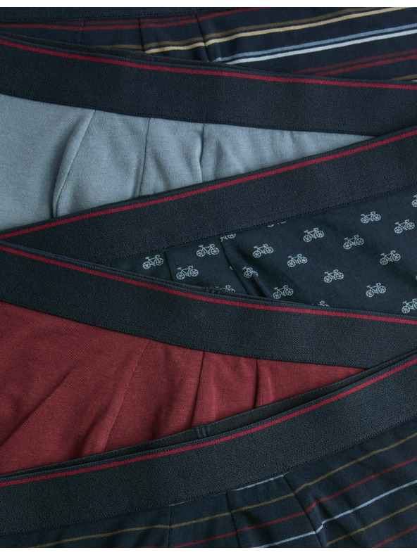 Marks & Spencer Bočne bombažne raztegljive boksarice s tehnologijo Cool & Fresh™, 5 kosov Marks & Spencer mornarsko modra