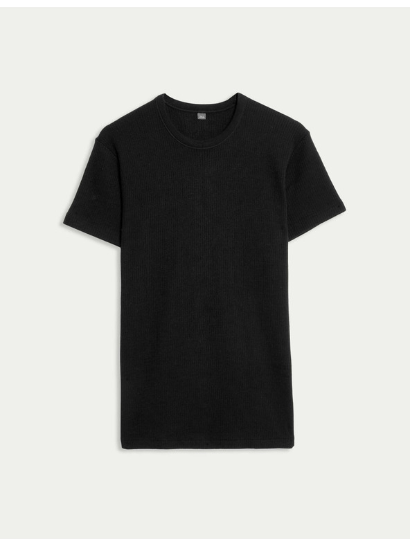 Marks & Spencer Termo majica z dolgimi rokavi s tehnologijo Heatgen™, maksimalna toplota Marks & Spencer črna