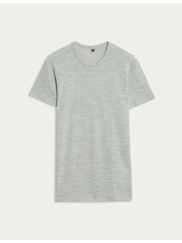 Marks & Spencer Termo majica z dolgimi rokavi s tehnologijo Heatgen™, maksimalna toplota Marks & Spencer siva