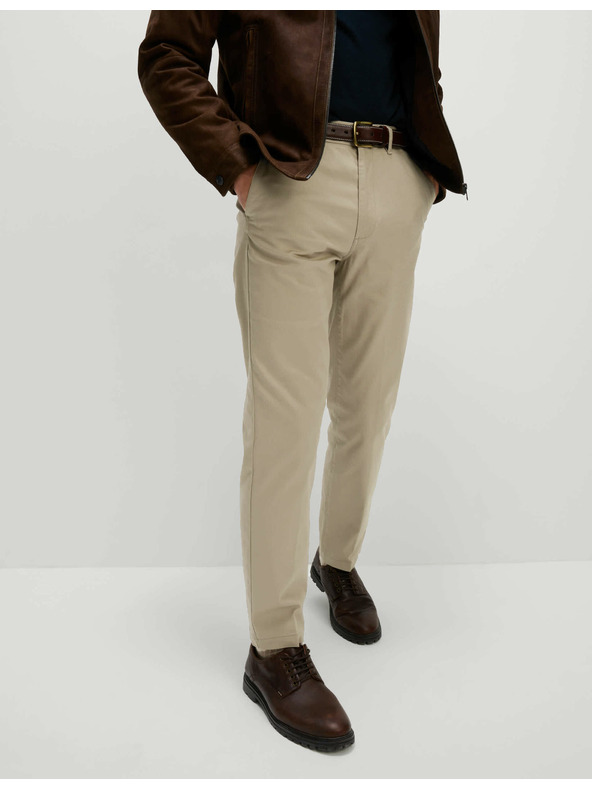 Marks & Spencer Heritage chino hlače rednega kroja Marks & Spencer bež