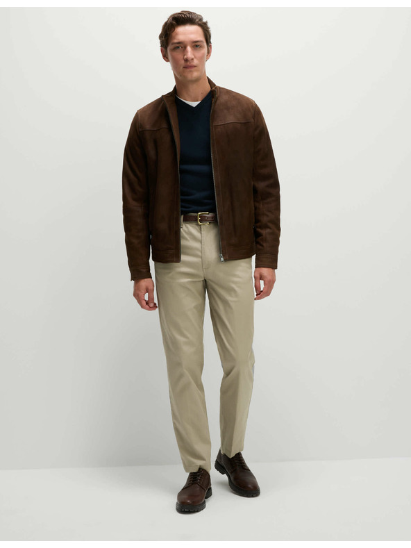 Marks & Spencer Heritage chino hlače rednega kroja Marks & Spencer bež