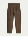 Marks & Spencer Super lahke chino hlače, rahlo zožen rez Marks & Spencer rjava