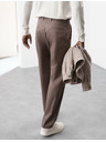Marks & Spencer Super lahke chino hlače, rahlo zožen rez Marks & Spencer rjava