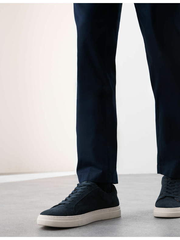 Marks & Spencer Super lahke chino hlače, normalen rez Marks & Spencer mornarsko modra