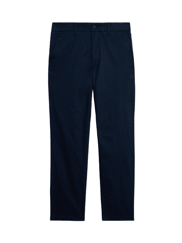 Marks & Spencer Super lahke chino hlače, normalen rez Marks & Spencer mornarsko modra