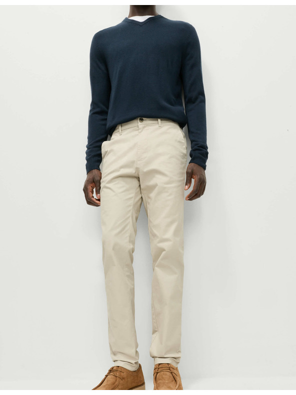 Marks & Spencer Raztegljive hlače chino tankega kroja Marks & Spencer bež