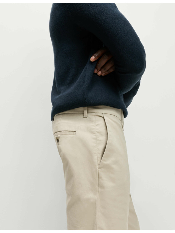 Marks & Spencer Raztegljive hlače chino tankega kroja Marks & Spencer bež