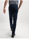 Marks & Spencer Marks & Spencer Stretch Chino Slim Fit hlače mornarsko modre barve