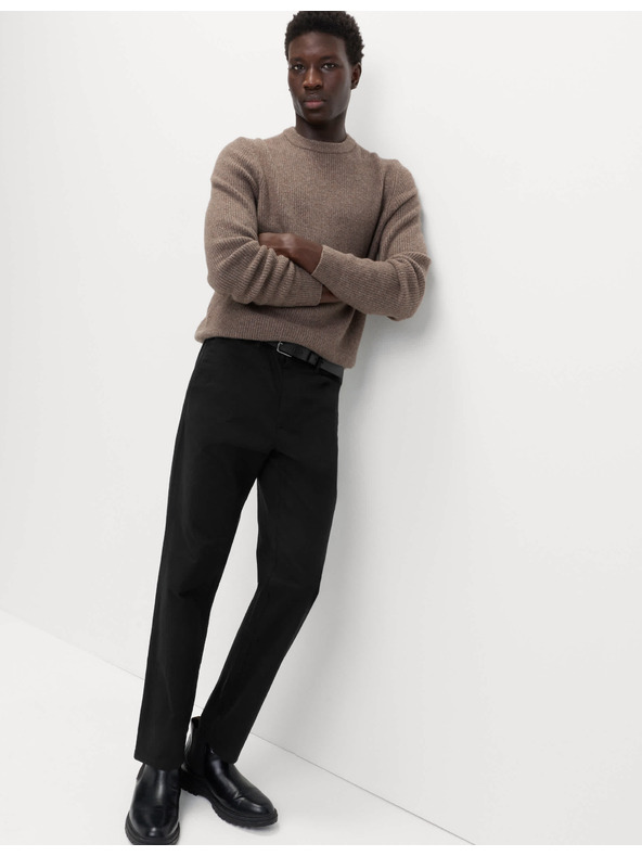 Marks & Spencer Marks & Spencer raztegljive hlače chino Regular Fit Black