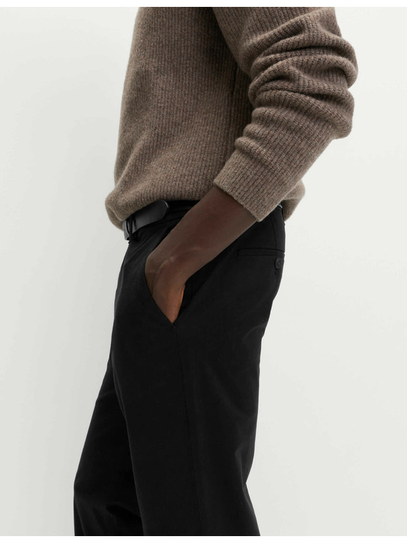Marks & Spencer Marks & Spencer raztegljive hlače chino Regular Fit Black