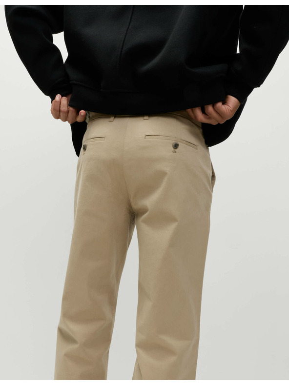 Marks & Spencer Raztegljive chino hlače normalnega kroja Marks & Spencer bež