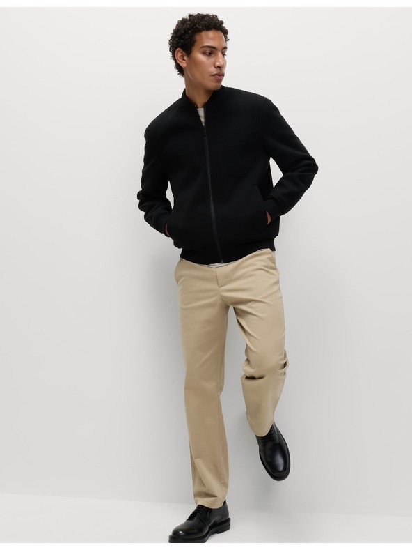 Marks & Spencer Raztegljive chino hlače normalnega kroja Marks & Spencer bež
