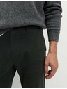 Marks & Spencer Hlače Marks & Spencer stretch chino slim fit sive barve