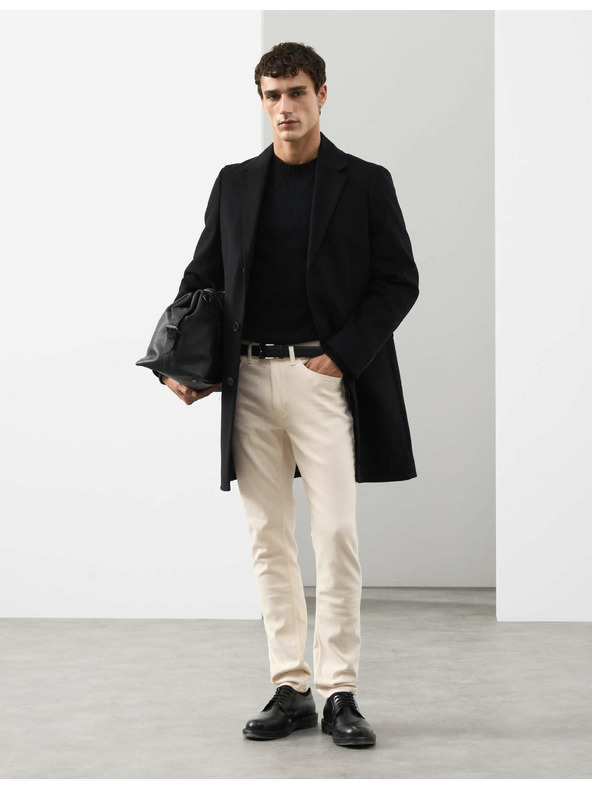 Marks & Spencer Italijanske kavbojke slim fit Marks & Spencer smetanova