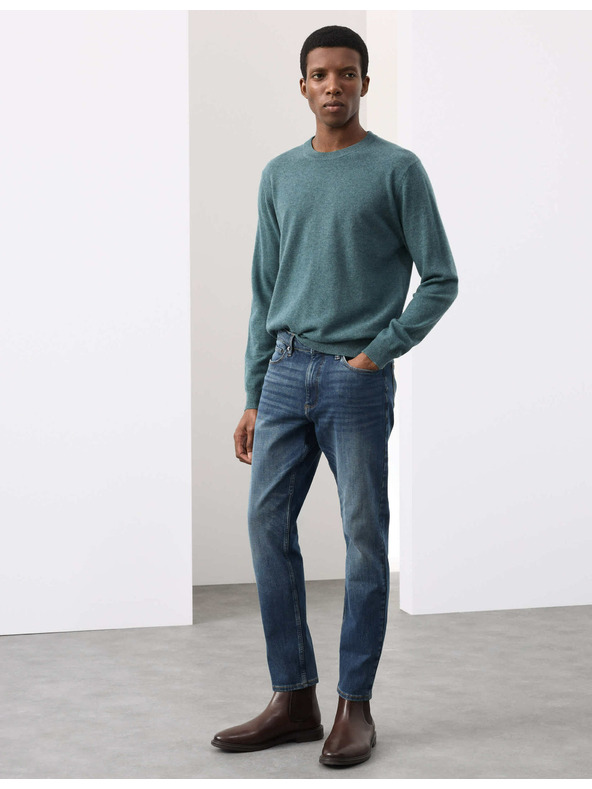 Marks & Spencer Raztegljive kavbojke z raztegljivostjo 360 Marks & Spencer modre barve