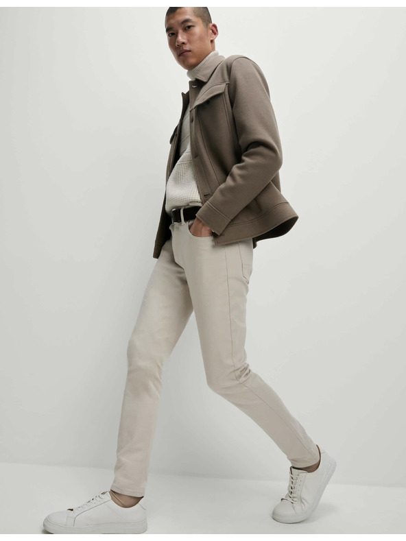 Marks & Spencer Raztegljive kavbojke ozkега kroja z 360° razteznostjo Marks & Spencer bež