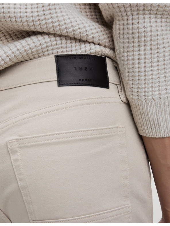 Marks & Spencer Raztegljive kavbojke ozkега kroja z 360° razteznostjo Marks & Spencer bež