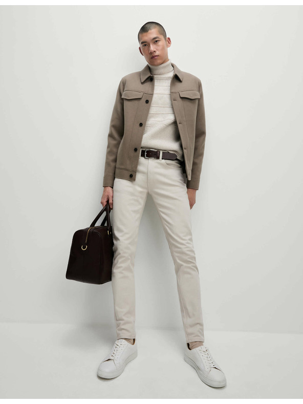 Marks & Spencer Raztegljive kavbojke ozkега kroja z 360° razteznostjo Marks & Spencer bež