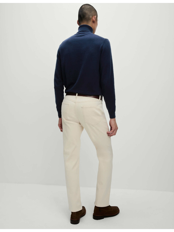 Marks & Spencer Raztegljive kavbojke ravnega kroja Marks & Spencer smetanova