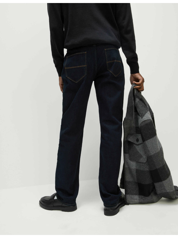 Marks & Spencer Raztegljive kavbojke ravnega kroja Marks & Spencer mornarsko modra