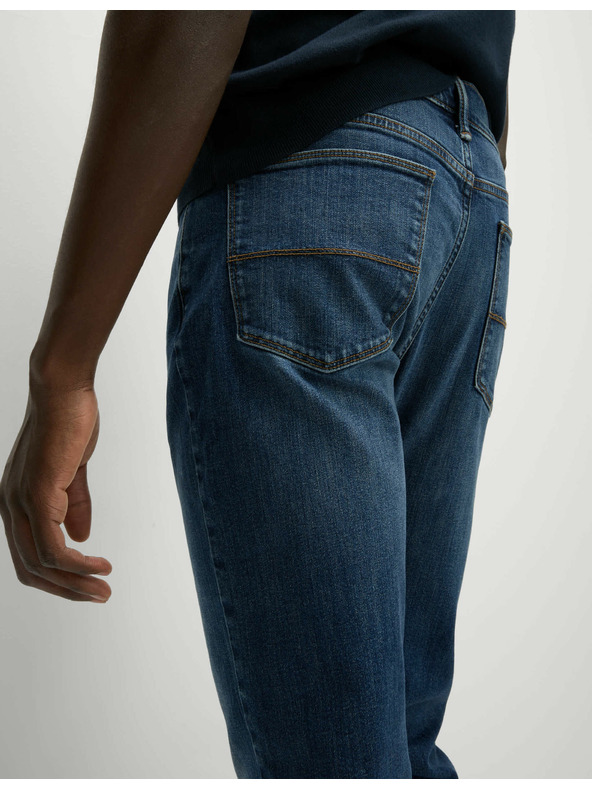 Marks & Spencer Raztegljive hlače chinos Marks & Spencer mornarsko modre barve