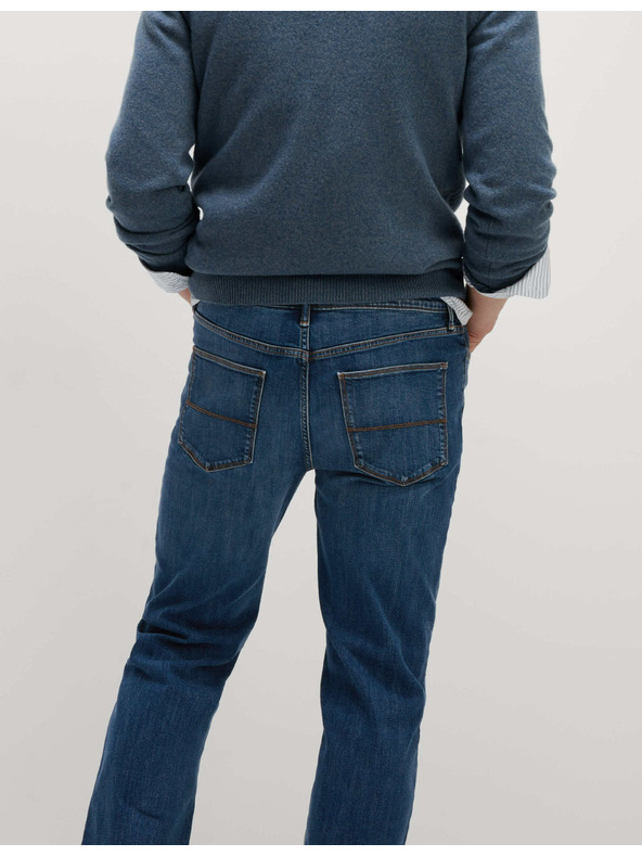 Marks & Spencer Raztegljive kavbojke ravnega kroja Marks & Spencer mornarsko modra