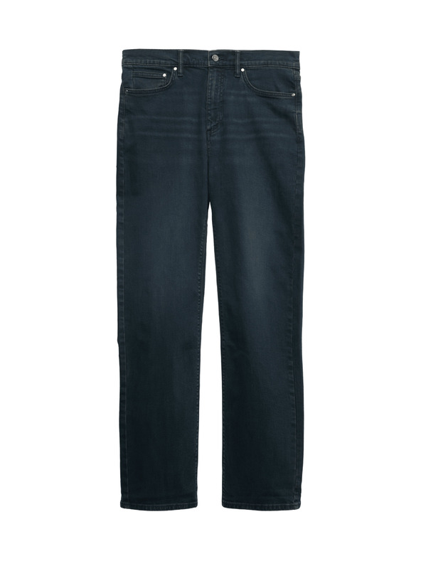 Marks & Spencer Raztegljive kavbojke ravnega kroja Marks & Spencer modre barve