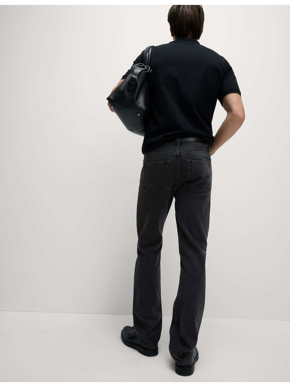 Marks & Spencer Gladke kavbojke ravnega kroja iz čiste bombaževine Marks & Spencer siva