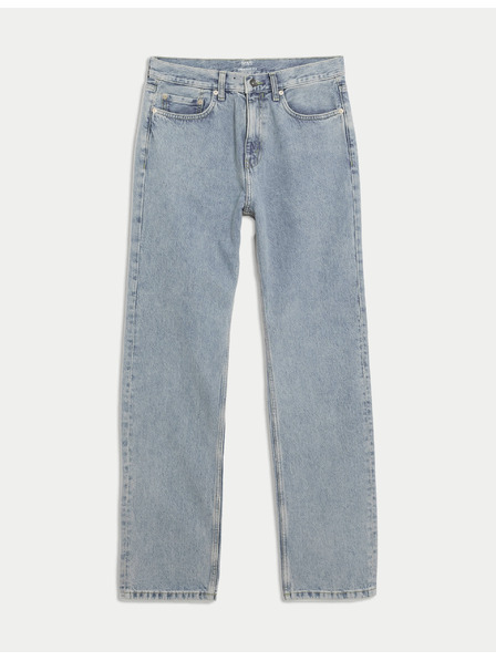 Marks & Spencer Ohlapne kavbojke ravnega kroja Authentic Marks & Spencer modra