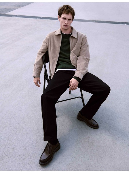 Marks & Spencer Ohlapne kavbojke ravnega kroja Authentic Marks & Spencer črna