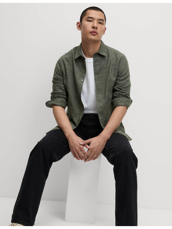 Marks & Spencer Ohlapne kavbojke ravnega kroja Authentic Marks & Spencer črna